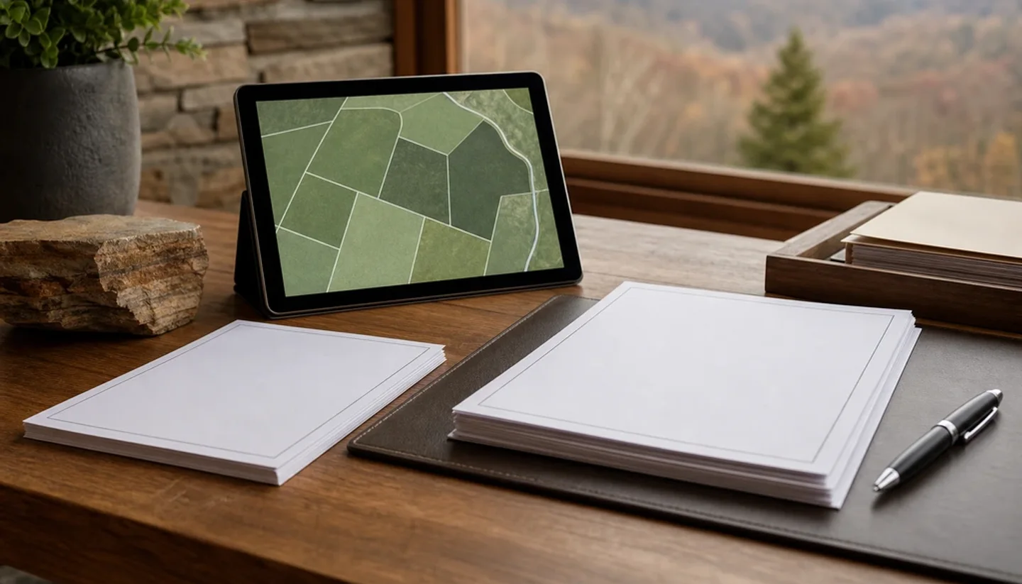 Digital contract review for a California land sale